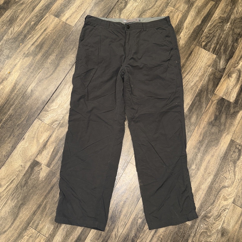 REI Co-op 100%‎ Nylon Dark Gray Utlity Pants Men's Size 38x32 Workwear Hiking